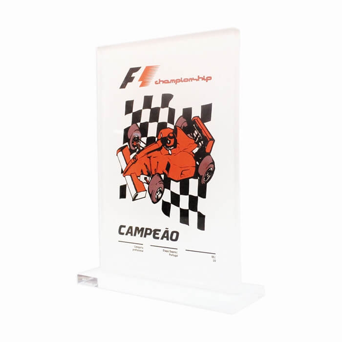 TROFEO 5MM 14X19CM PERSONALIZABLE RECTANGULAR