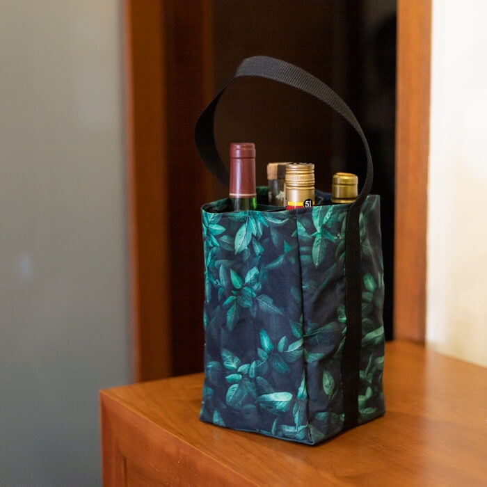 SACO PARA 4 GARRAFAS PERSONALIZ�VEL