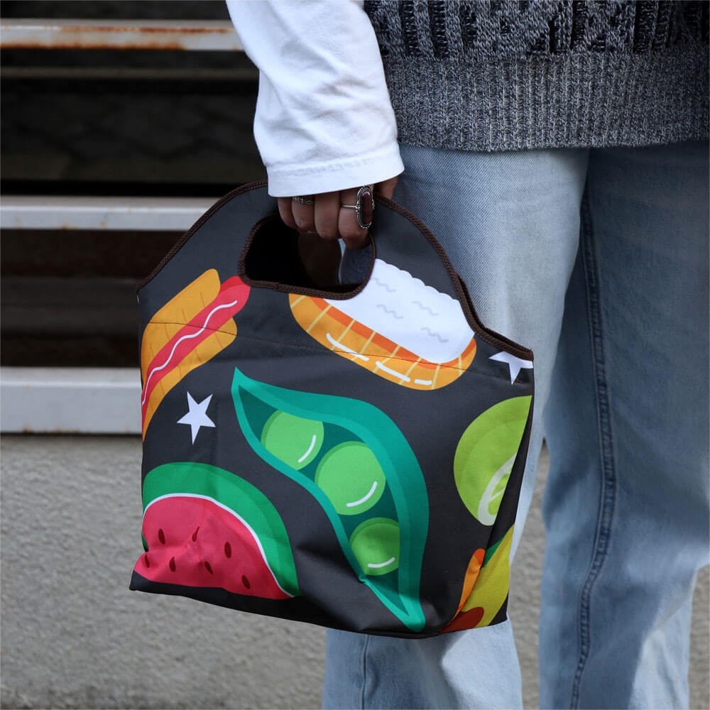 LANCHEIRA T�RMICA COM PEGA PERSONALIZ�VEL
