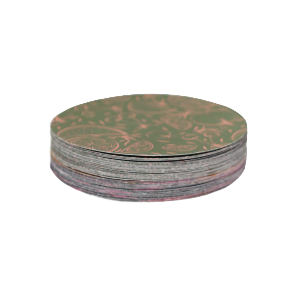 BASE COPO CART�O 350G 8CM 1 LADO PACK100UND PERSONALIZ�VEL