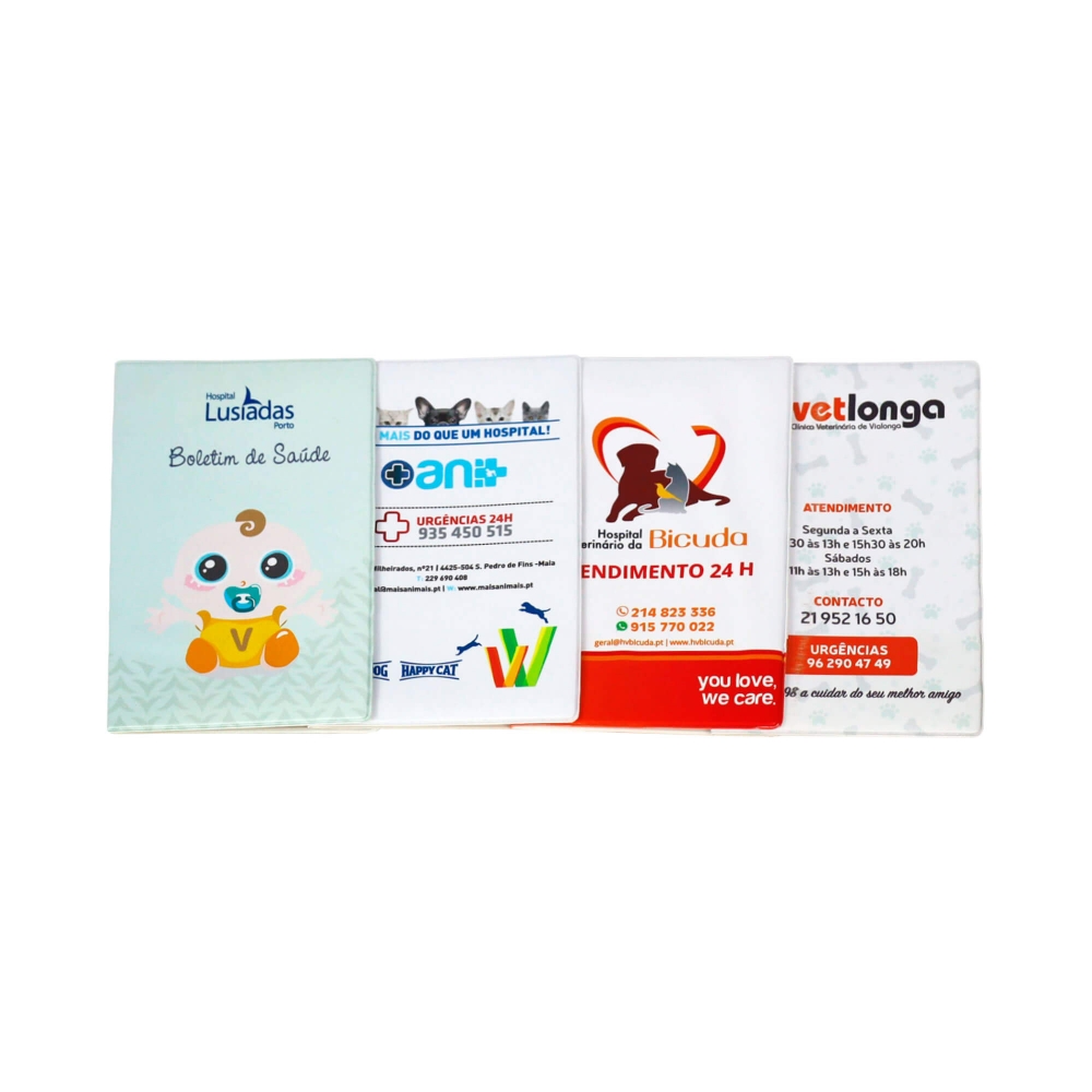 PORTA BOLETIM DE VACINAS C/MS PERSONALIZ�VEL