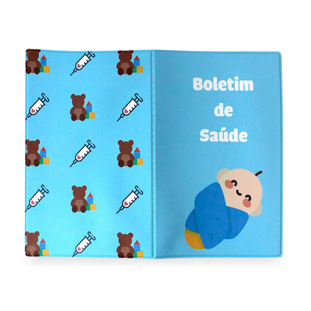 PORTA BOLETIM DE VACINAS C/MS PERSONALIZ�VEL