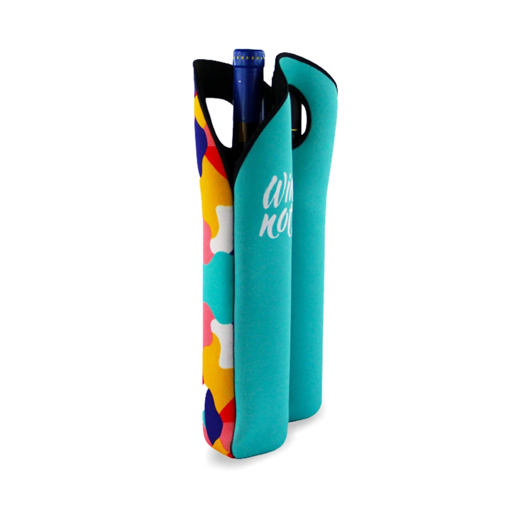 SACO PARA 2 GARRAFAS EM NEOPRENE PERSONALIZ�VEL