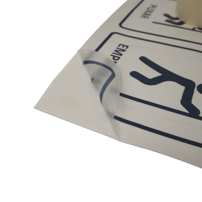 VINIL ADESIVO TRANSPARENTE 15X15CM PERSONALIZABLE