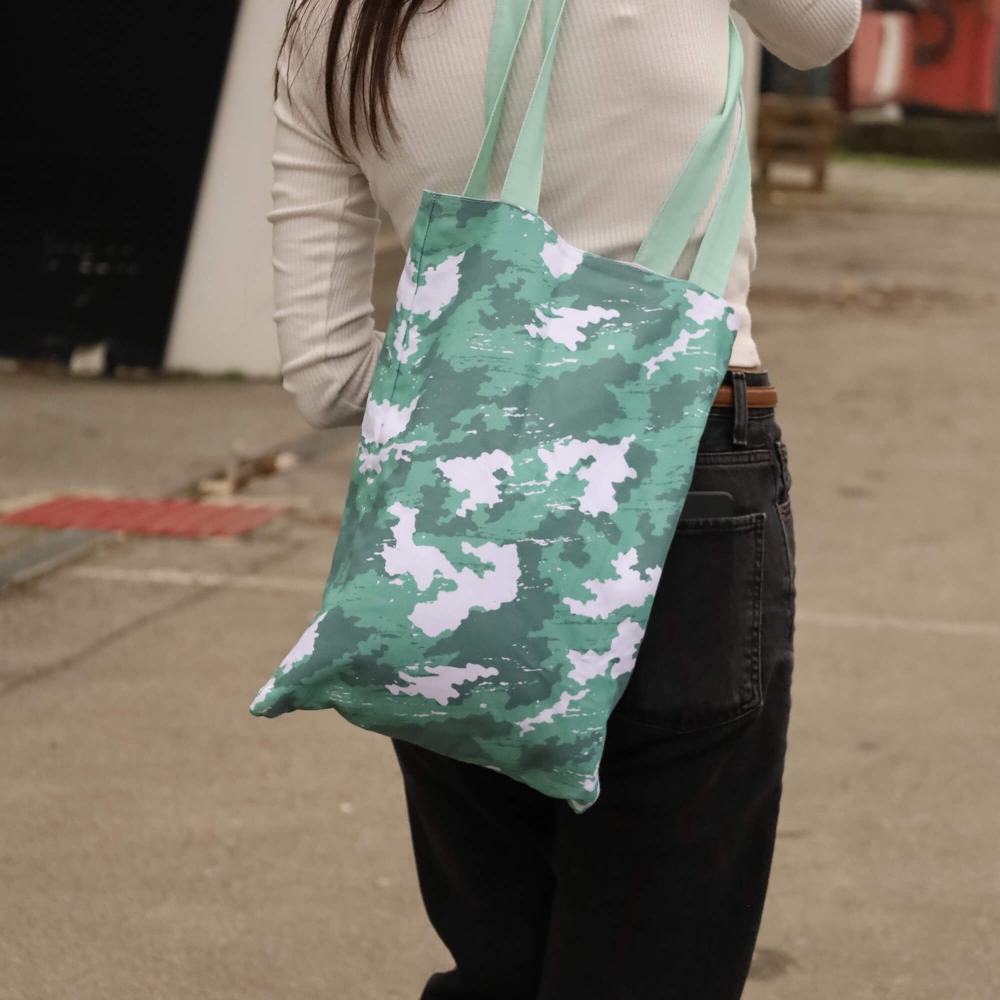 SAC EN COTON R�VERSIBLE PERSONNALISABLE