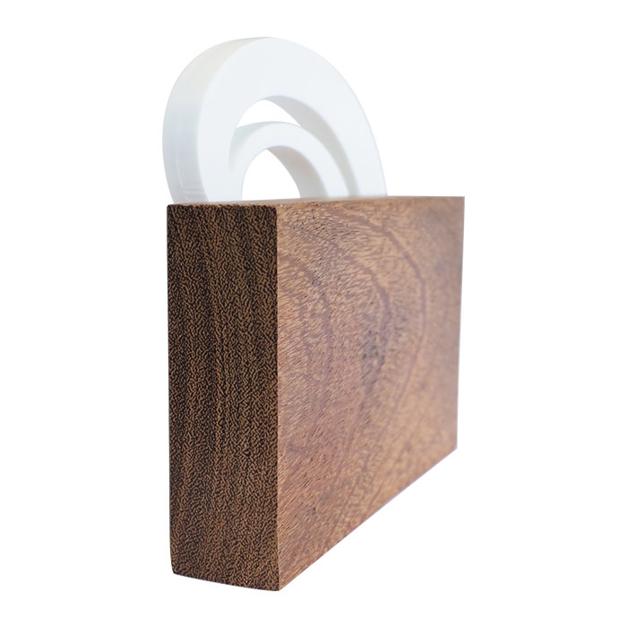 TROF�U MADEIRA E ACR�LICO 20X10CM GRAVA��O LASER PERSONALIZ�