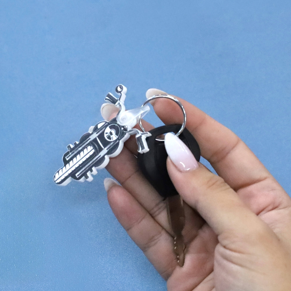 PORTA CHAVES ACR�LICO 3MM C/GRAVA��O LASER PERSONALIZ�VEL