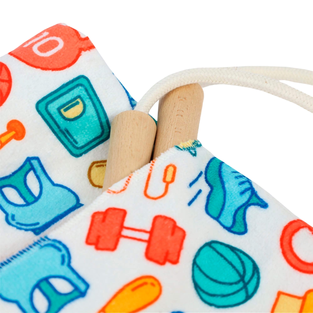 SERVIETTE DE GYM AVEC POCHE PERSONNALISABLE