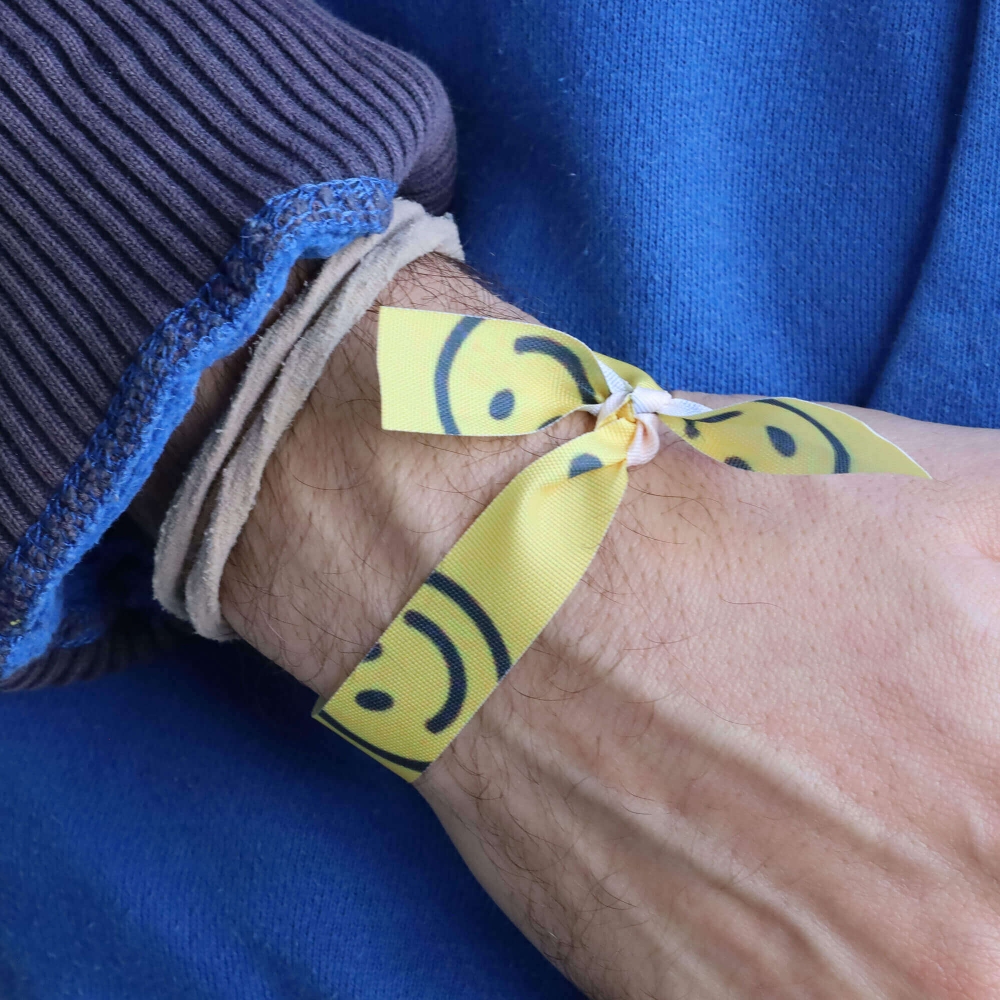 BRACELET TYPE BONFIM EN RPET PERSONNALISABLE