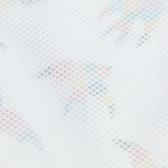 SMALL NET BAG WITH NET AND CUSTOMIZABLE RPET