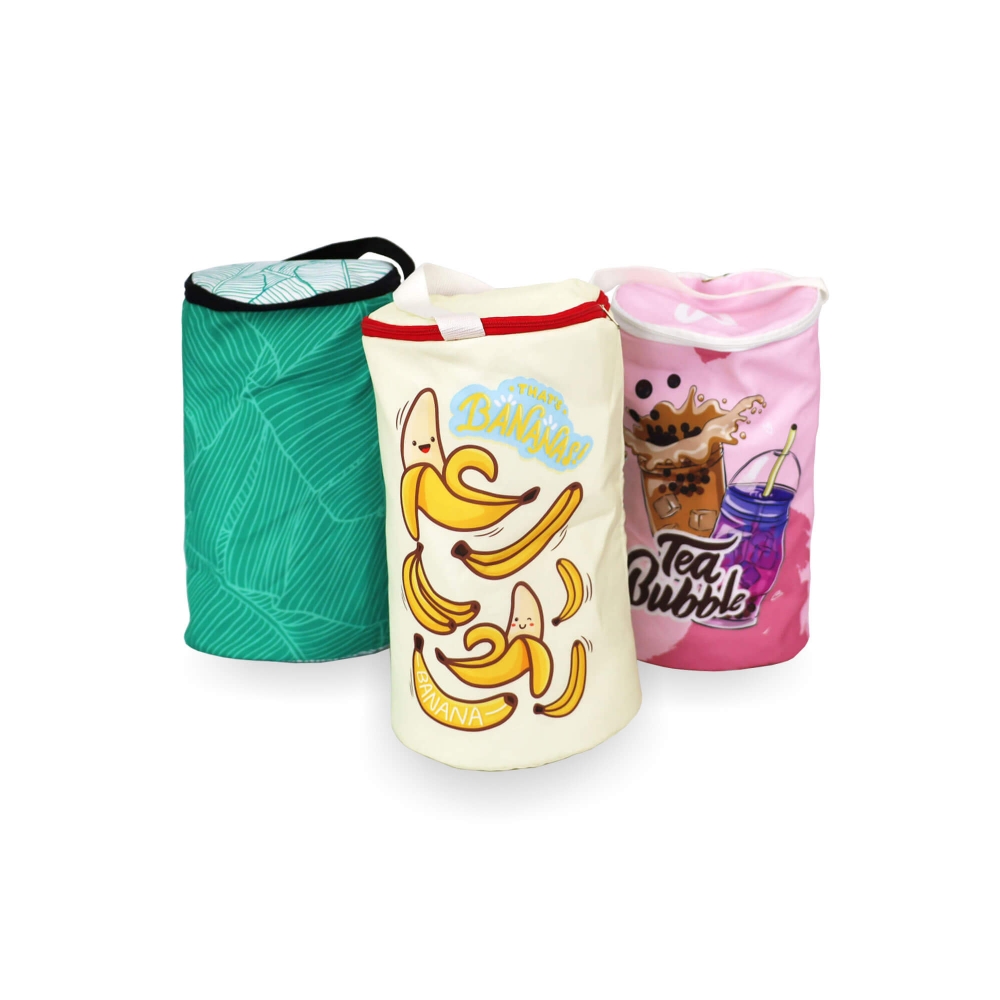LANCHEIRA CIL�NDRICA EM RPET PERSONALIZ�VEL