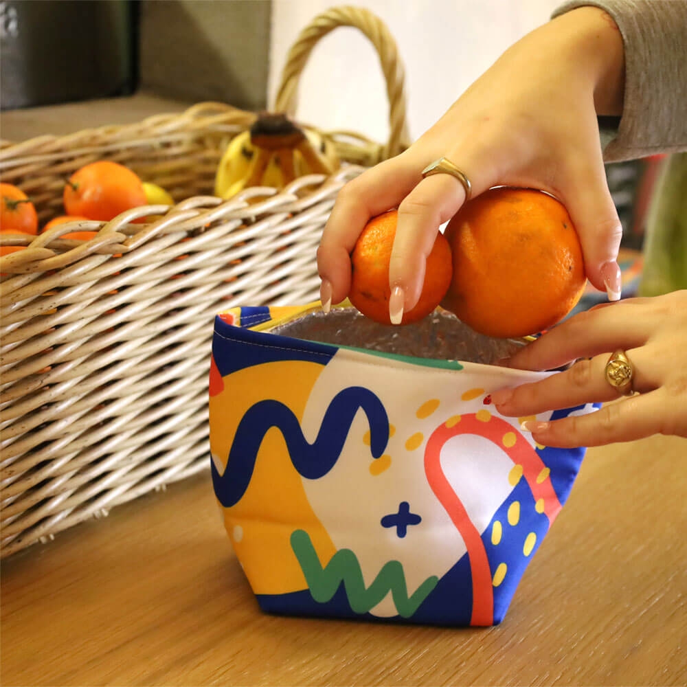MINI LANCHEIRA T�RMICA EM RPET PERSONALIZ�VEL