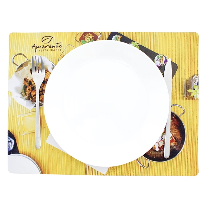 INDIVIDUAL DE MESA EM RPET PERSONALIZ�VEL