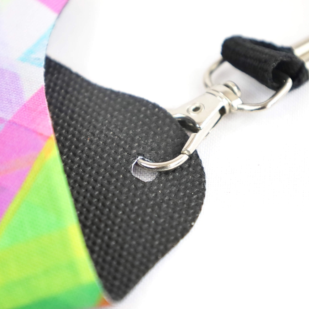 PORTA-COPOS GRANDE EM RPET PERSONALIZ�VEL COM LANYARD