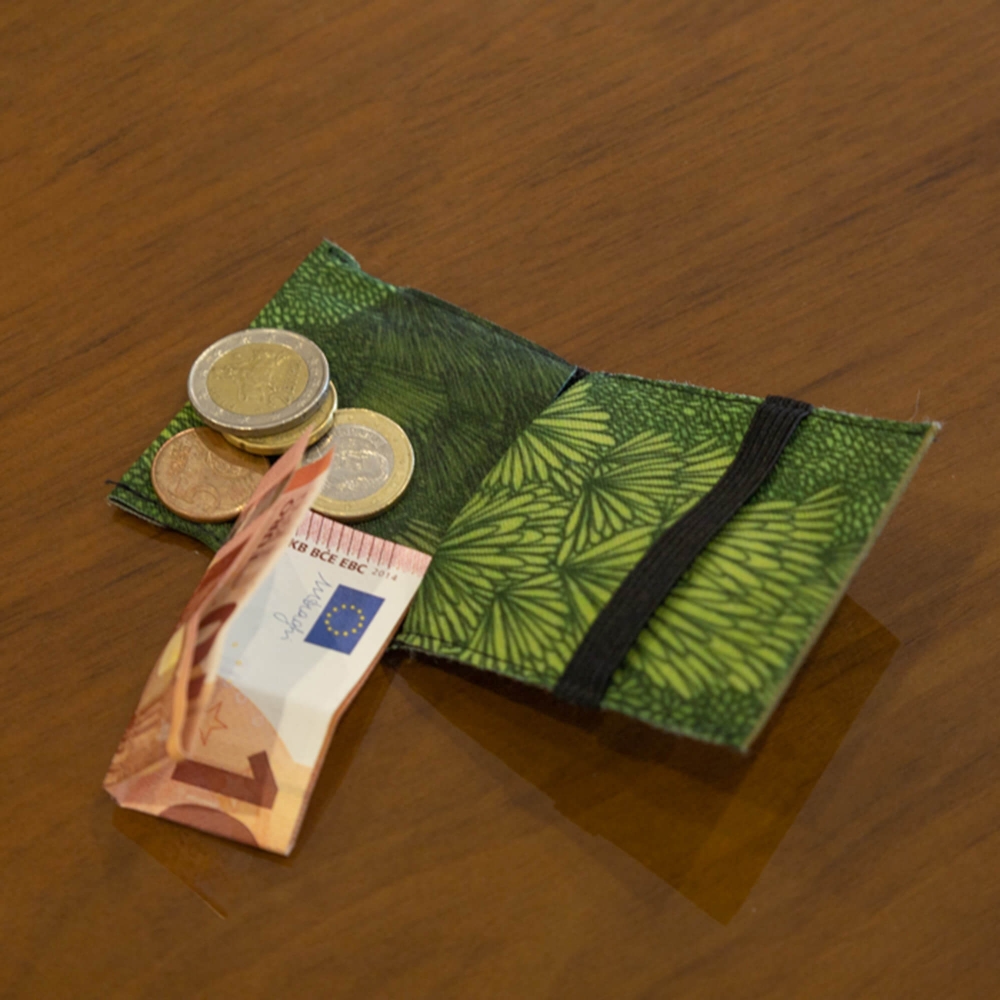 PORTA-MOEDAS PEQUENO EM RPET PERSONALIZ�VEL