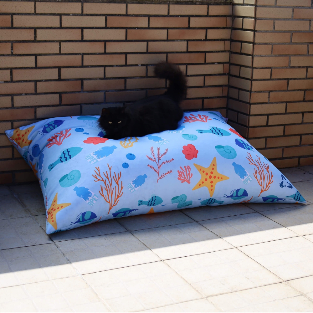 PUFF ALMOFADA 1 X 1,4MT EM RPET PERSONALIZ�VEL