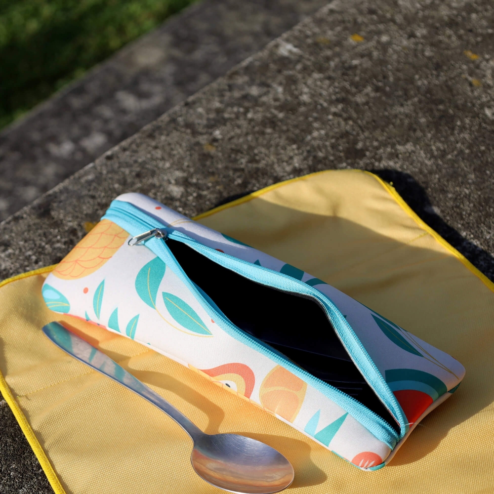 BOLSA DE ARMAZENAMENTO TALHERES EM NEOPRENE PERSONALIZ�VEL