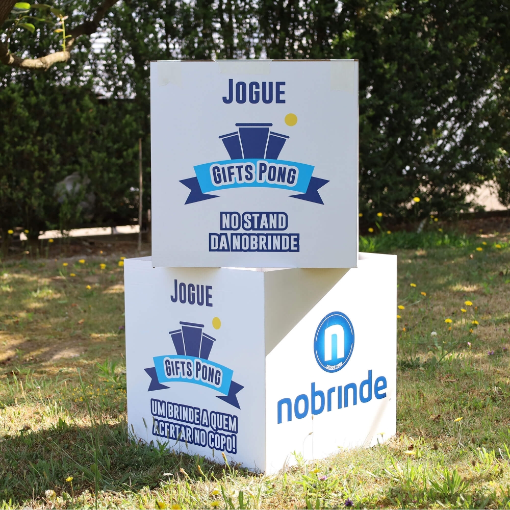 CUBOS EM CART�O 50CM PERSONALIZ�VEL