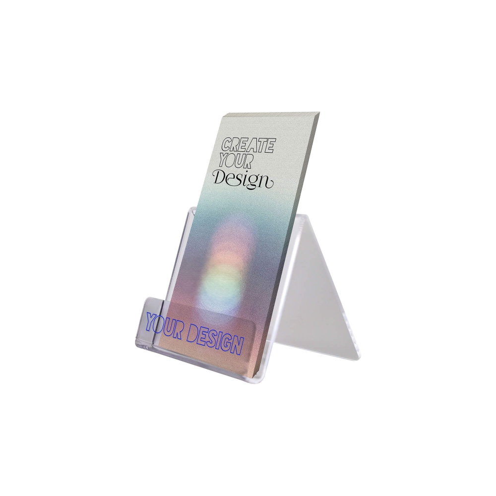 SUPORTE PARA FOLHETOS EM ACR�LICO PERSONALIZ�VEL