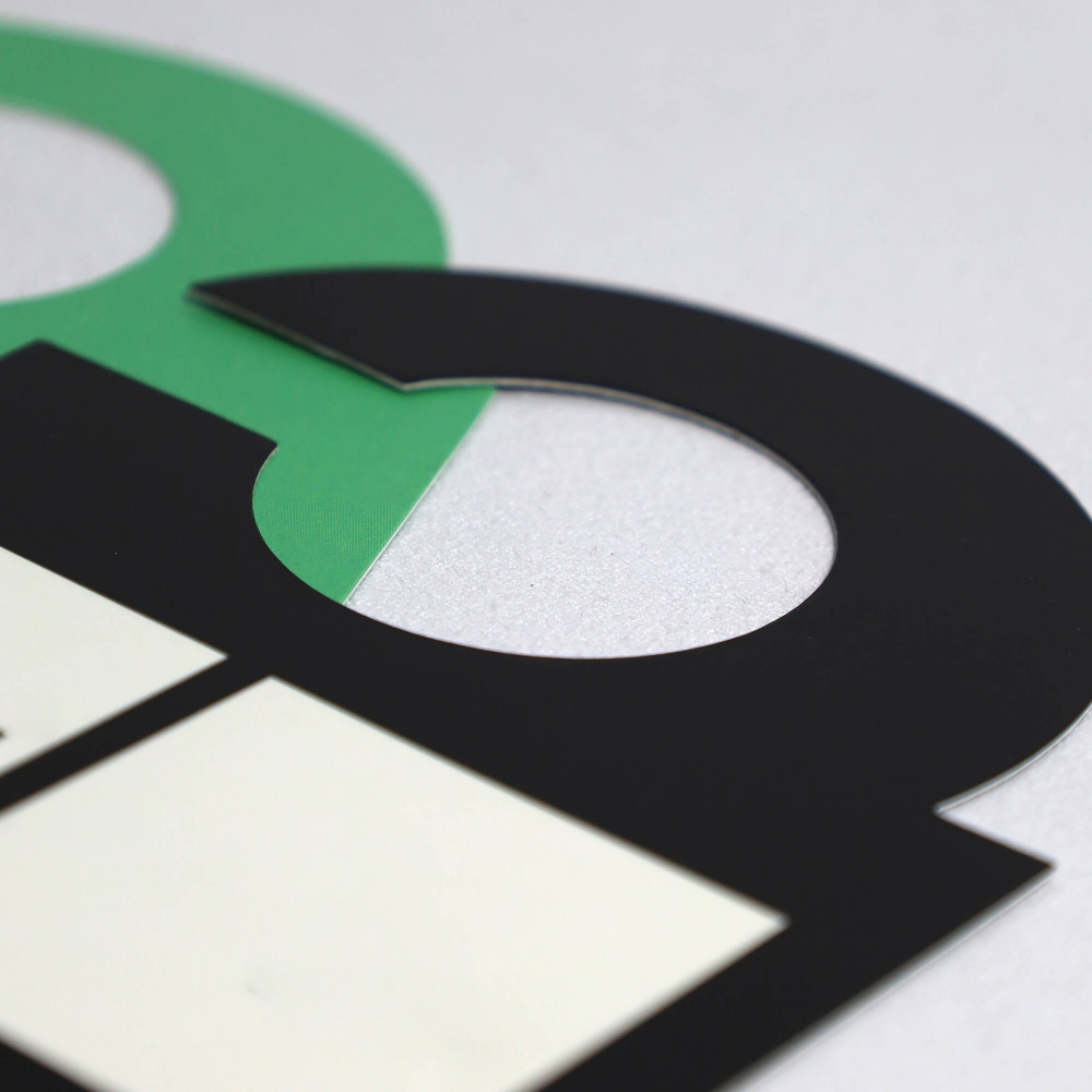 Customizable Laminated Card Door Hanger